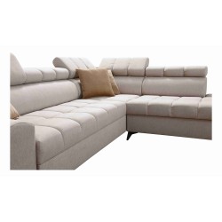 Venna VII corner sofa with a sleeping function, USB port, and opening bar Plush, Avra 6 Venna VII corner sofa with a sleeping function, USB port, and opening bar Plush, Avra 6