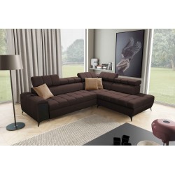Ecksofa Venna VII mit Schlaffunktion, USB-Anschluss und aufklappbarer Bar Plusz, Avra 6
