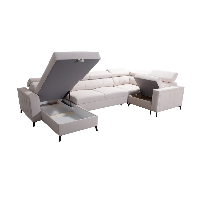 U-förmiges Ecksofa Arco V Maxi - luxuriöser Komfort und Multifunktionalität U-förmiges Ecksofa Arco V Maxi - luxuriöser Komfort und Multifunktionalität