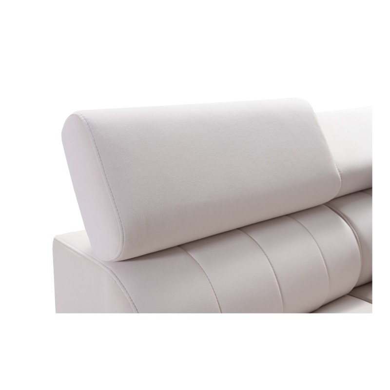 Elegancki Narożnik w kształcie U Arco VI z funkcją spania - Velvet, Mono 241 + Ecoskóra Elegancki Narożnik w kształcie U Arco VI z funkcją spania - Velvet, Mono 241 + Ecoskóra