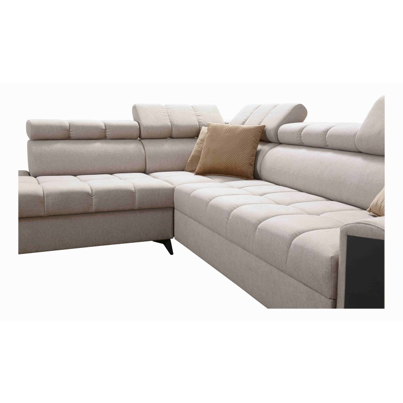 Venna VII corner sofa with sleeping function, USB port, and opening bar Plush, Avra 11 Venna VII corner sofa with sleeping function, USB port, and opening bar Plush, Avra 11