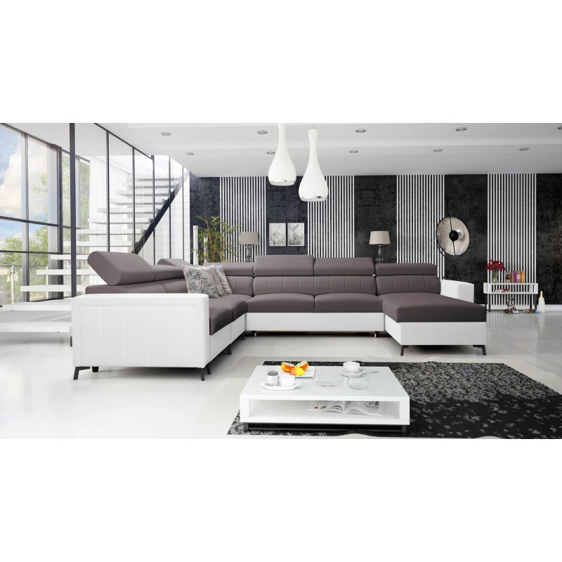 Ecksofa in U-Form Arco VII mit Schlaffunktion – Eleganz trifft Funktionalität
