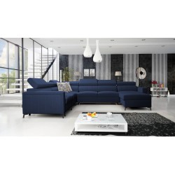 Sofá en forma de U Arco VII con función de cama: la elegancia se encuentra con la funcionalidad.