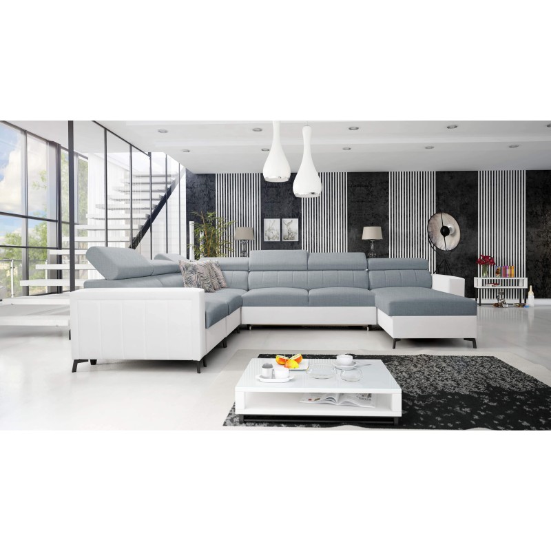 U-shaped corner sofa Arco VII with sleeping function – where elegance meets functionality