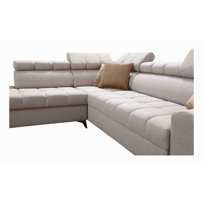 Venna VII corner sofa with a sleeping function, USB port, and opening bar Plush, Avra 6 Venna VII corner sofa with a sleeping function, USB port, and opening bar Plush, Avra 6