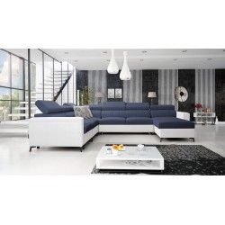 Sofá en forma de U Arco VII con función de cama: la elegancia se encuentra con la funcionalidad.