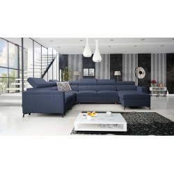 U-shaped corner sofa Arco VII with sleeping function – where elegance meets functionality