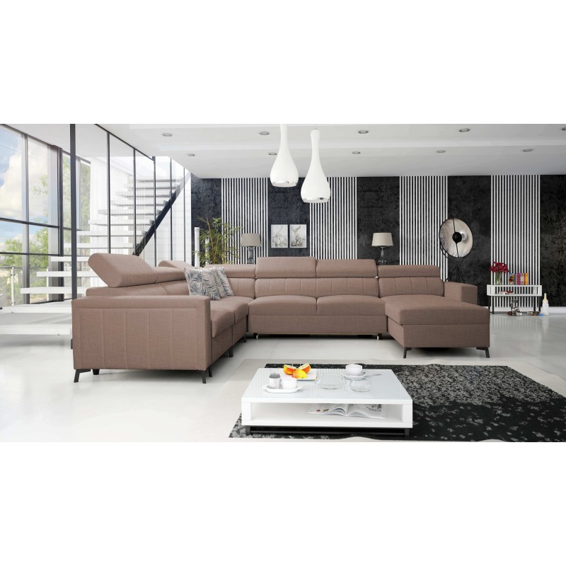 Ecksofa in U-Form Arco VII mit Schlaffunktion – Eleganz trifft Funktionalität