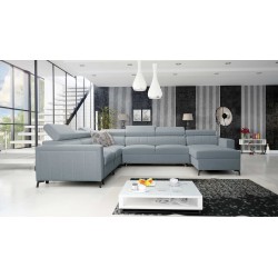 U-shaped corner sofa Arco VII with sleeping function – where elegance meets functionality