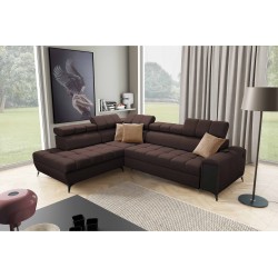 Ecksofa Venna VII mit Schlaffunktion, USB-Anschluss und aufklappbarer Bar Plusz, Avra 6