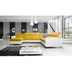 U-shaped corner sofa Arco VII with sleeping function – where elegance meets functionality