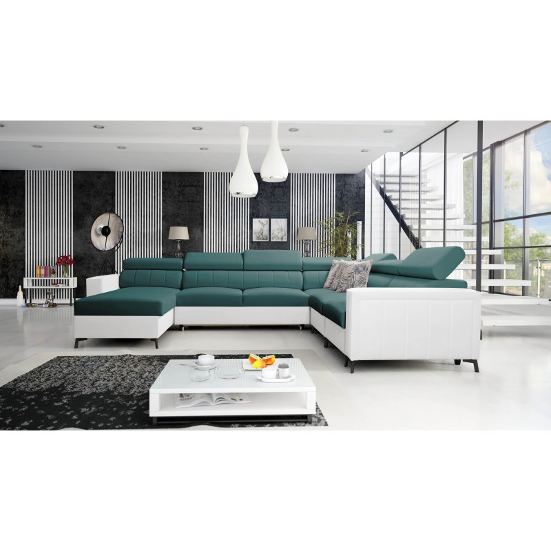 Ecksofa in U-Form Arco VII mit Schlaffunktion – Eleganz trifft Funktionalität