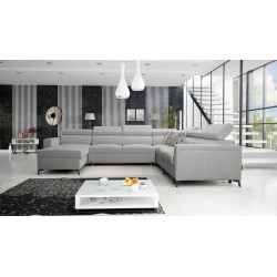 U-shaped corner sofa Arco VII with sleeping function – where elegance meets functionality