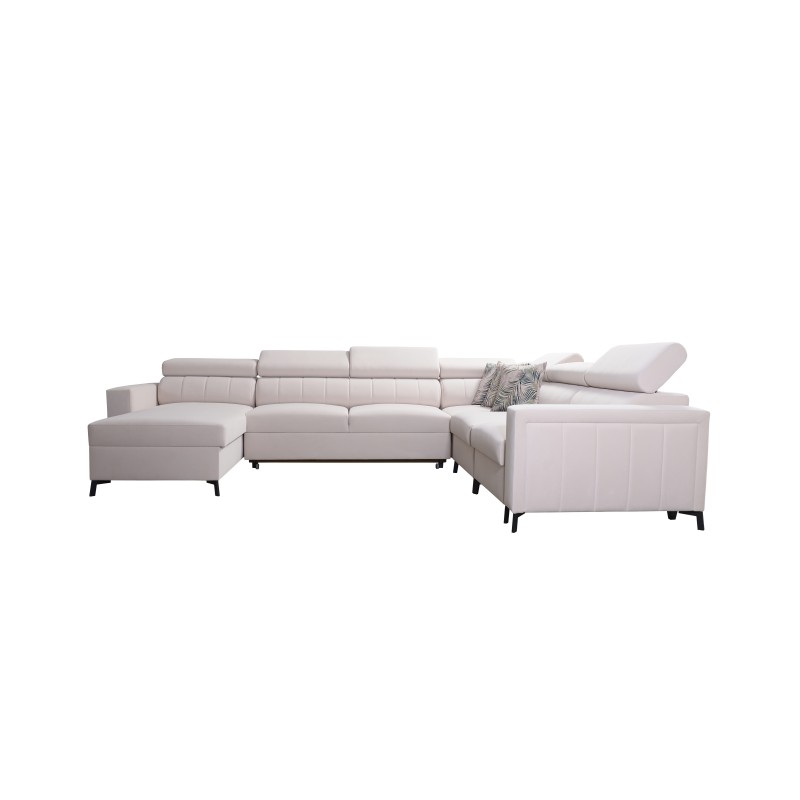 Sofá en forma de U Arco VII con función de cama: la elegancia se encuentra con la funcionalidad. Sofá en forma de U Arco VII con función de cama: la elegancia se encuentra con la funcionalidad.