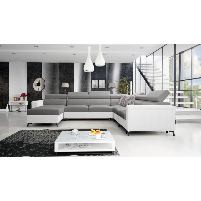 Ecksofa in U-Form Arco VII mit Schlaffunktion – Eleganz trifft Funktionalität