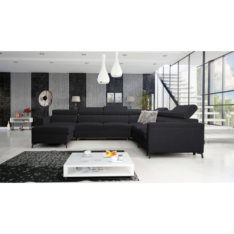 Ecksofa in U-Form Arco VII mit Schlaffunktion – Eleganz trifft Funktionalität