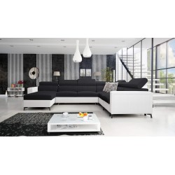 Ecksofa in U-Form Arco VII mit Schlaffunktion – Eleganz trifft Funktionalität