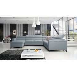 Sofá en forma de U Arco VII con función de cama: la elegancia se encuentra con la funcionalidad.