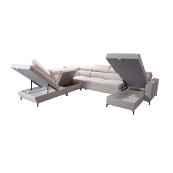 Arco IX - Sofá Esquinero de Lujo con Función de Cama | Mueble Cómodo y Práctico Arco IX - Sofá Esquinero de Lujo con Función de Cama | Mueble Cómodo y Práctico