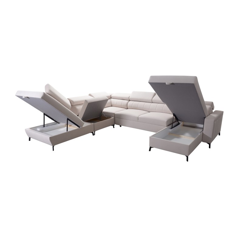 Arco IX - Sofá Esquinero de Lujo con Función de Cama | Mueble Cómodo y Práctico Arco IX - Sofá Esquinero de Lujo con Función de Cama | Mueble Cómodo y Práctico