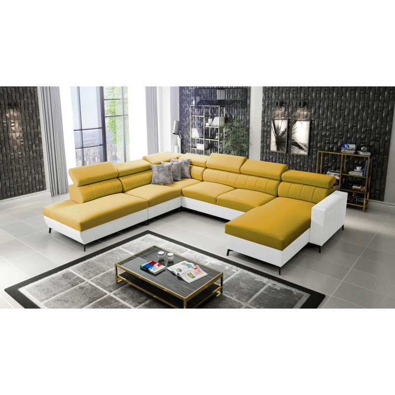 Arco IX - Luxury Corner Sofa with Sleeping Function | Comfortable and Practical Furniture