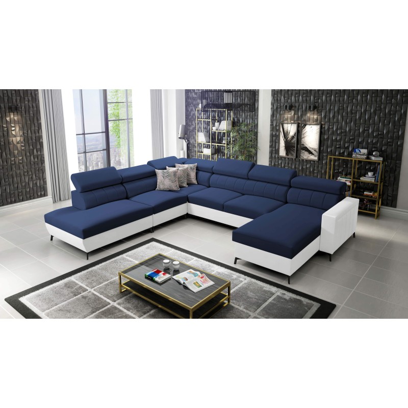 Arco IX - Luxus-Ecksofa mit Schlaffunktion | Bequemes und Praktisches Möbelstück