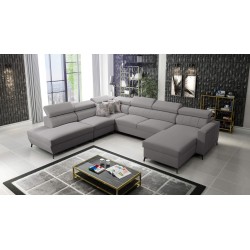 Arco IX - Luxus-Ecksofa mit Schlaffunktion | Bequemes und Praktisches Möbelstück