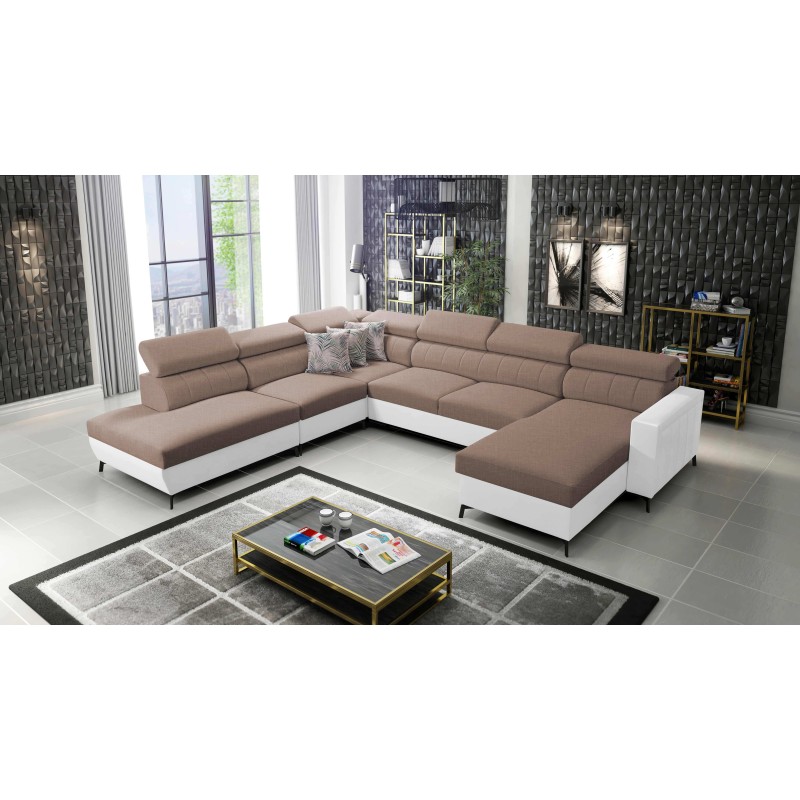 Arco IX - Luxus-Ecksofa mit Schlaffunktion | Bequemes und Praktisches Möbelstück