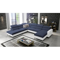 Arco IX - Luxus-Ecksofa mit Schlaffunktion | Bequemes und Praktisches Möbelstück