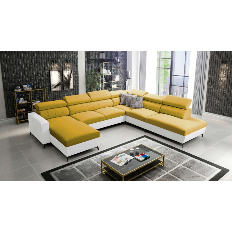 Arco IX - Luxury Corner Sofa with Sleeping Function | Comfortable and Practical Furniture