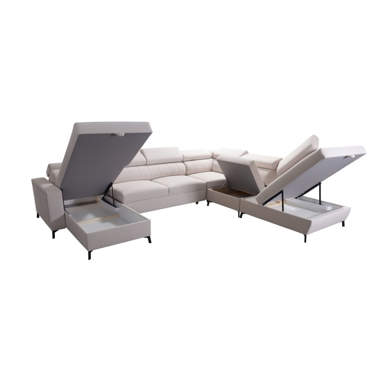 Arco IX - Sofá Esquinero de Lujo con Función de Cama | Mueble Cómodo y Práctico Arco IX - Sofá Esquinero de Lujo con Función de Cama | Mueble Cómodo y Práctico