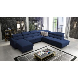 Arco IX - Sofá Esquinero de Lujo con Función de Cama | Mueble Cómodo y Práctico