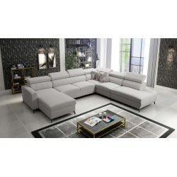 Arco IX - Luxus-Ecksofa mit Schlaffunktion | Bequemes und Praktisches Möbelstück