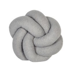 Poduszka dekoracyjna ANGELONIA Boucle 45 x 45 cm Szary Jednolity Poduszka dekoracyjna ANGELONIA Boucle 45 x 45 cm Szary Jednolity