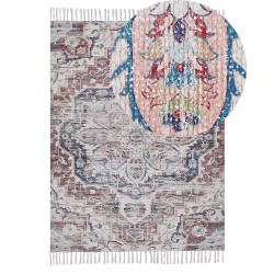 Dywan 140 x 200 cm wielokolorowy KELKIT Dywan 140 x 200 cm wielokolorowy KELKIT