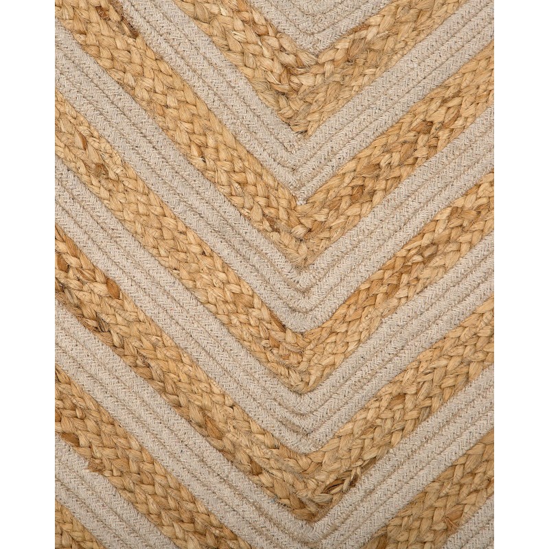 Dywan bawełniany 80 x 150 cm beżowy PIRLI Dywan bawełniany 80 x 150 cm beżowy PIRLI