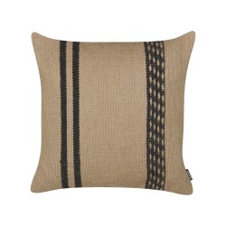 Poduszka dekoracyjna DESALIX Juta 45 x 45 cm Beżowy W paski Poduszka dekoracyjna DESALIX Juta 45 x 45 cm Beżowy W paski