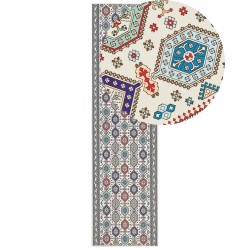 Dywan 80 x 300 cm wielokolorowy HACILAR Dywan 80 x 300 cm wielokolorowy HACILAR