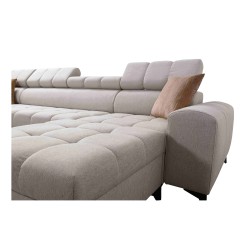 Sofá esquinero Venna I maxi con función de cama y puerto USB - Terciopelo, Avra 14 Sofá esquinero Venna I maxi con función de cama y puerto USB - Terciopelo, Avra 14
