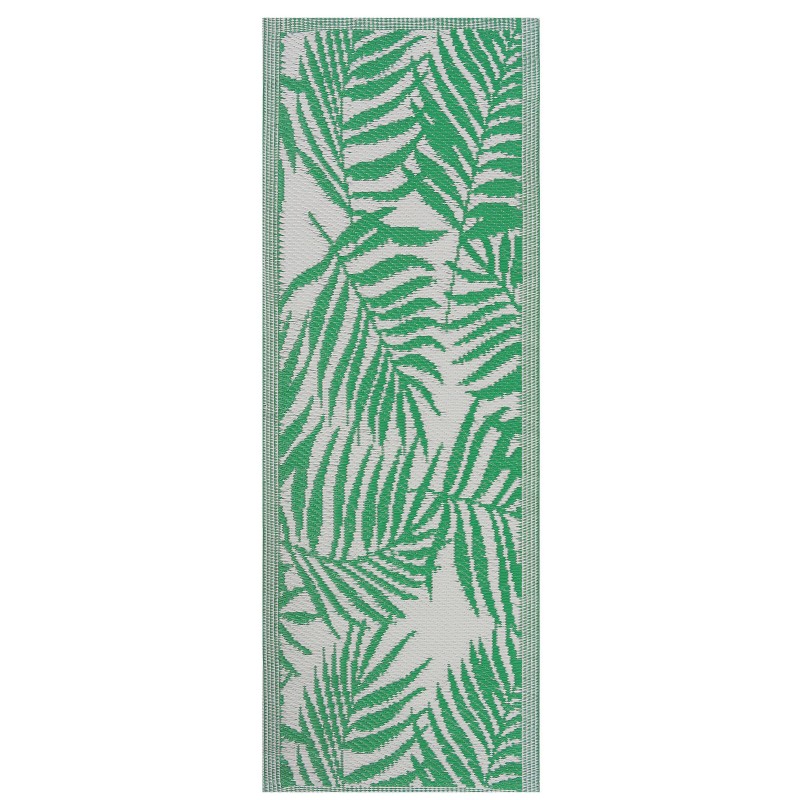 Dywan zewnętrzny 60 x 105 cm zielony KOTA