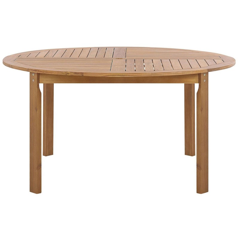 Stół ogrodowy TOLVE 150 cm 150 cm Drewno akacjowe Brązowy