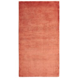 Dywan z wiskozy 80 x 150 cm pomarańczowy GESI II Dywan z wiskozy 80 x 150 cm pomarańczowy GESI II