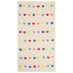 Dywan dziecięcy bawełniany 80 x 150 cm wielokolorowy LELES Dywan dziecięcy bawełniany 80 x 150 cm wielokolorowy LELES
