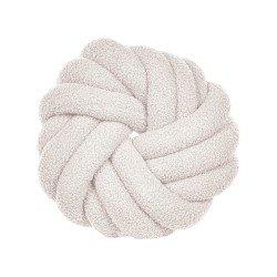 Poduszka dekoracyjna AKOLA Boucle 31 x 31 cm Złamana biel Jednolity Poduszka dekoracyjna AKOLA Boucle 31 x 31 cm Złamana biel Jednolity