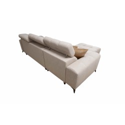 Ecksofa Venna I Maxi mit Schlaffunktion und USB-Anschluss - Plüsch, Avra 9