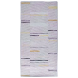 Dywan 80 x 150 cm szaro-żółty ERGENLI Dywan 80 x 150 cm szaro-żółty ERGENLI