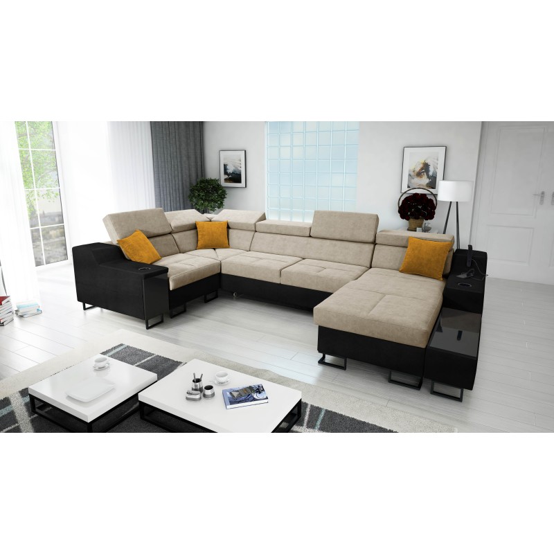 U-förmiges Ecksofa Avanti IV Maxi mit Schlaffunktion - Eleganz und Komfort in Ihrem Wohnzimmer! U-förmiges Ecksofa Avanti IV Maxi mit Schlaffunktion - Eleganz und Komfort in Ihrem Wohnzimmer!