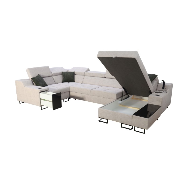 U-förmiges Ecksofa Avanti IV Maxi mit Schlaffunktion - Eleganz und Komfort in Ihrem Wohnzimmer! U-förmiges Ecksofa Avanti IV Maxi mit Schlaffunktion - Eleganz und Komfort in Ihrem Wohnzimmer!
