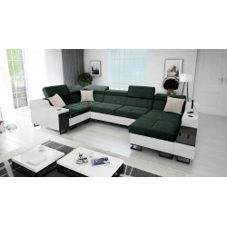 U-förmiges Ecksofa Avanti IV Maxi mit Schlaffunktion - Eleganz und Komfort in Ihrem Wohnzimmer!