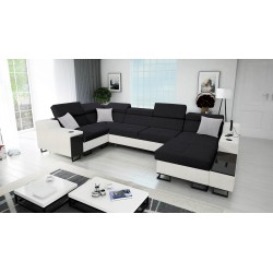 U-förmiges Ecksofa Avanti IV Maxi mit Schlaffunktion - Eleganz und Komfort in Ihrem Wohnzimmer!